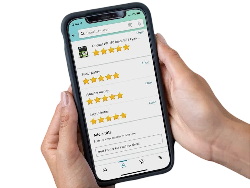 Kunde-vergibt-5-Sterne-Amazon-Bewertung-als-Produkttester Kunde vergibt 5 Sterne Amazon Bewertung als Produkttester